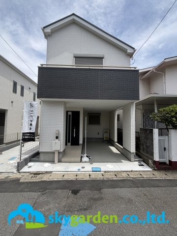 平塚市高浜台　未入居戸建　全4棟2号棟の外観