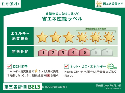 【省エネ性能ラベル】 | D-ROOM和歌山四番丁