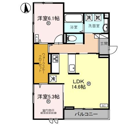 【間取り】 | D-ROOM和歌山四番丁