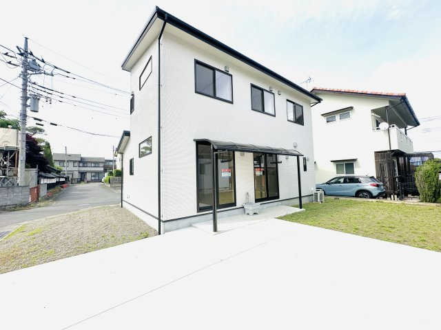 高崎市箕郷町上芝の外観|シンプルな外観のお家♪