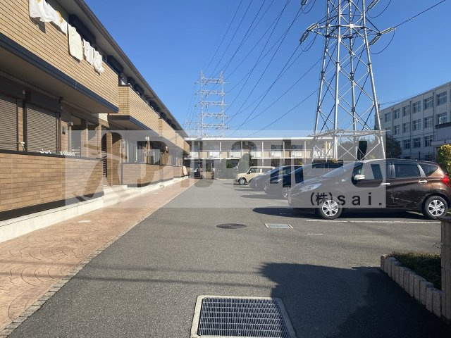 グランレーヴの駐車場