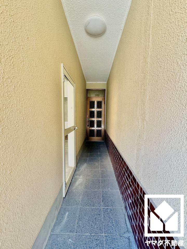 伏見区西大文字町の玄関