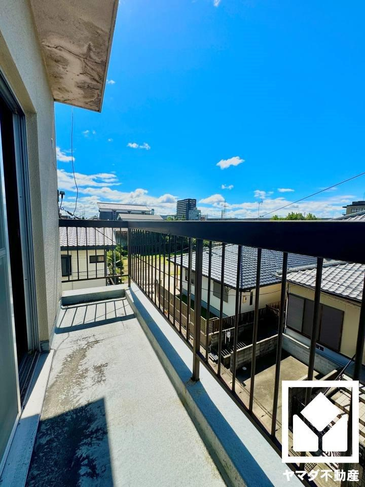 伏見区西大文字町のバルコニー