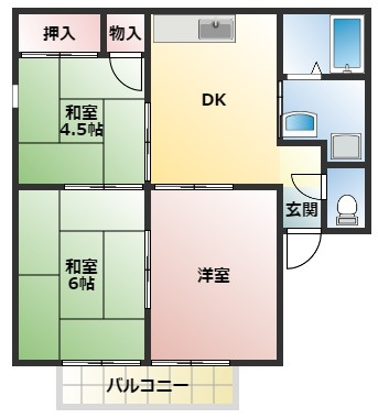【間取り】 | プリシェールOKA