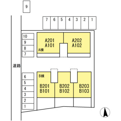 【区画図】 | グランシード東野・