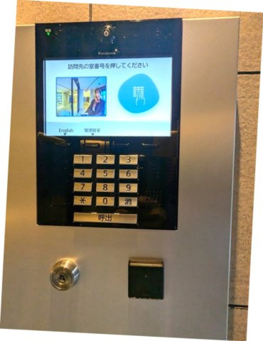 Urbanex千代田淡路町のセキュリティ|タッチキーのモニター付オートロックセキュリティです