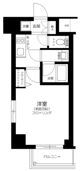【間取り】 | コンシェリア芝公園MASTER'S　VILLA
