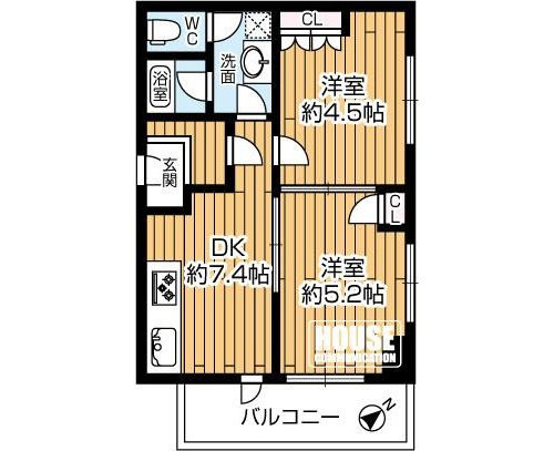 【間取り】 | ライオンズマンション大手前