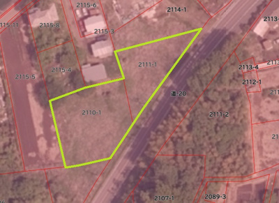 【区画図】 | 海老ヶ島土地（約517坪）