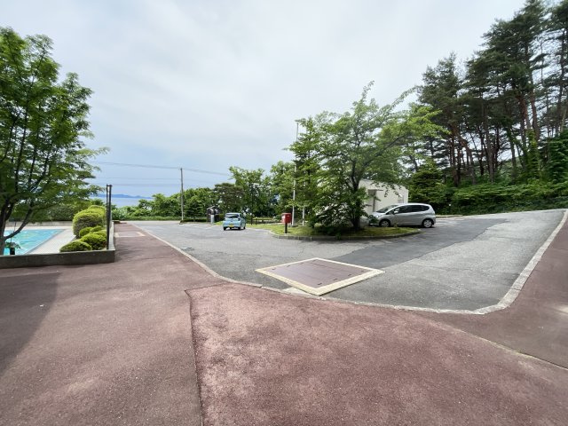 パサージュ猪苗代レイクサイド　2階のエントランス