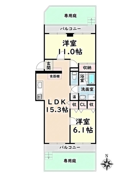 【間取り】 | 松月アイリス【名古屋市賃貸・分譲タイプ】