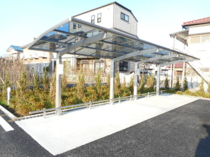 テラス市川高谷の駐車場