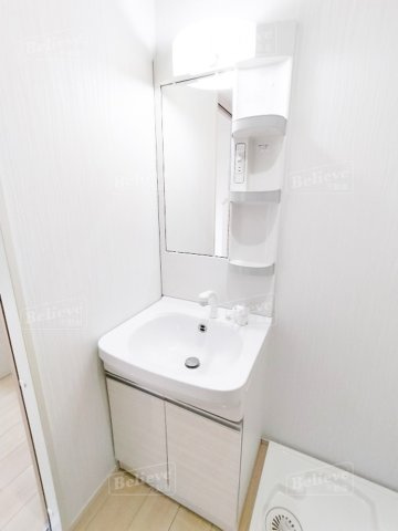 ohasu白山の洗面所|明るい洗面所です☆