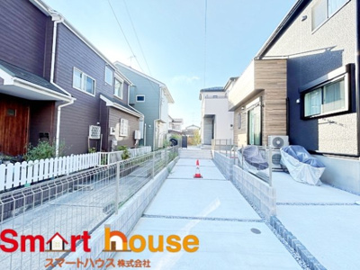 【外観】 | 海老名市国分寺台　最終1棟 | 閑静な住宅街なので、周囲の住宅街とも程よい距離があります。習い事の練習なども安心して取り組めます。
