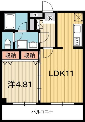 アドレスハリマヤの間取り