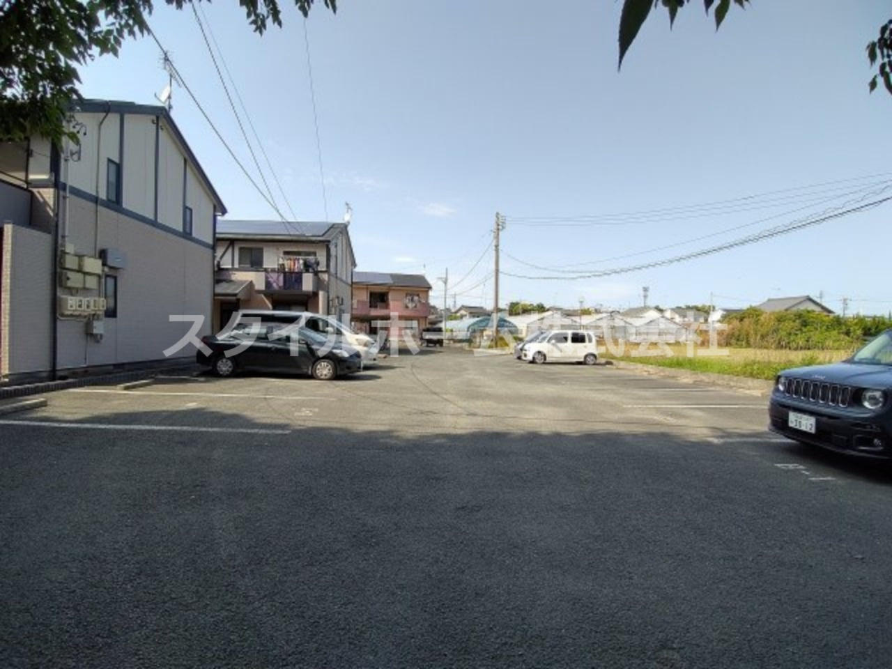 グレイスヴィラ Ｂ棟の駐車場|カースペースがあります