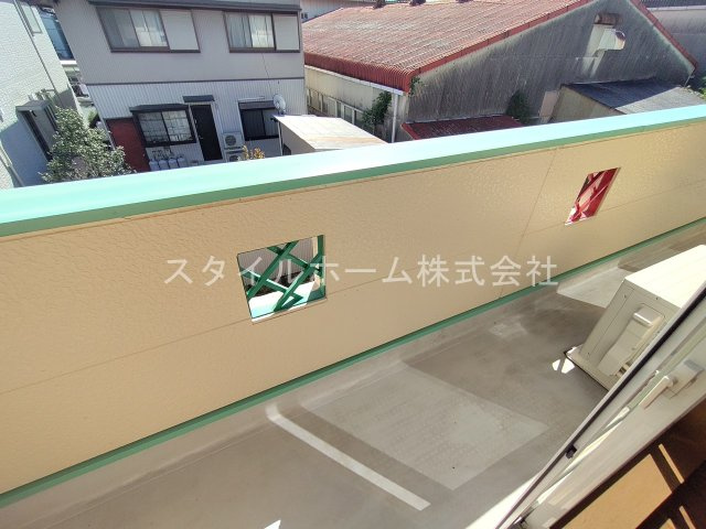 レガーロ寿里Bのバルコニー
