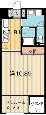 HARIMAYA STAYSの間取り