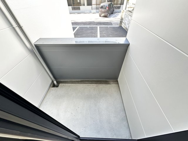 Proud秦南のバルコニー