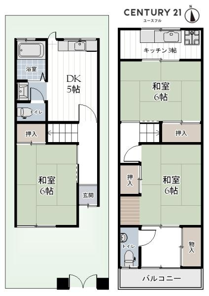 堺市東区北野田の中古一戸建の画像