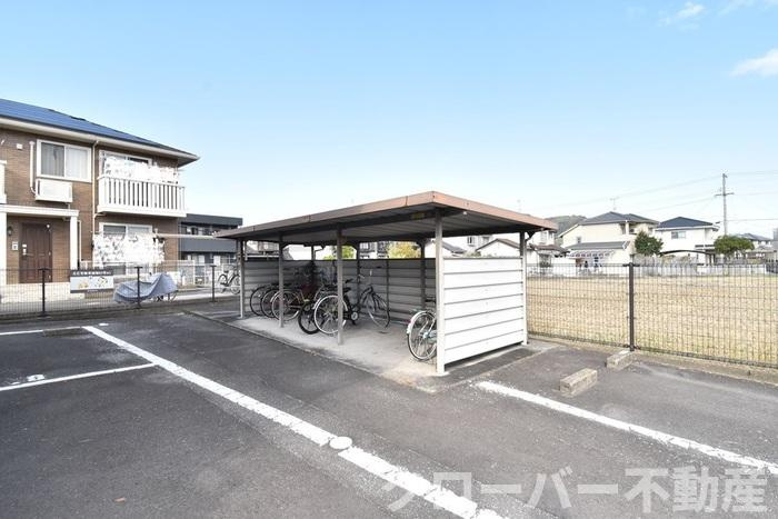 ベルコート B棟のその他共用部分|駐輪場
