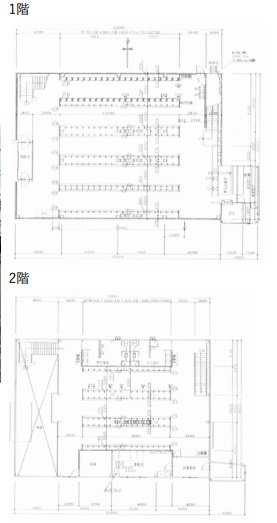 石山駅前店舗の間取り