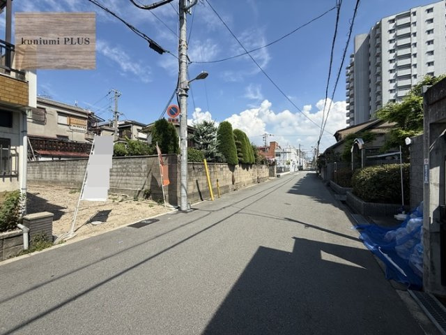 大阪市城東区天王田の前面道路含む現地写真
