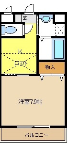 びいⅣ植田の間取り