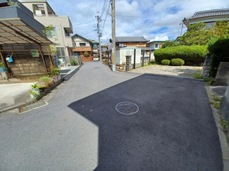 【前面道路含む現地写真】 | 野洲市行畑１丁目　売土地