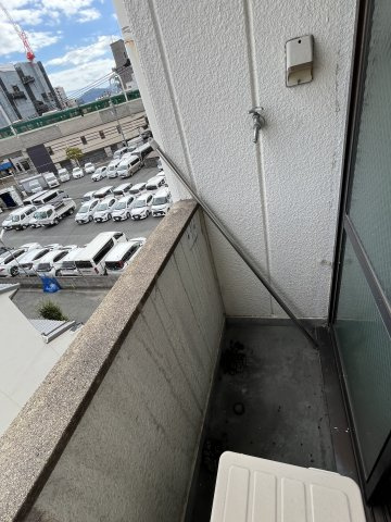 住地八坂マンションのバルコニー