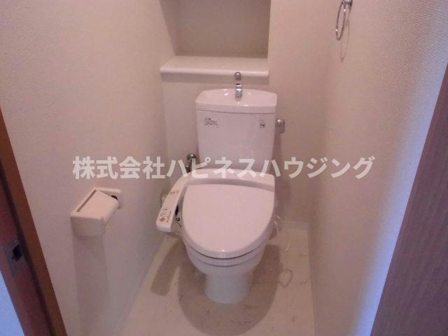 プライム柏のトイレ