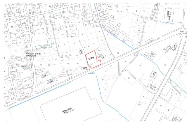 長浜貸地の地図