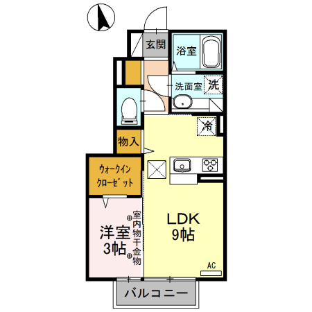 【間取り】 | ヴァイアＣ