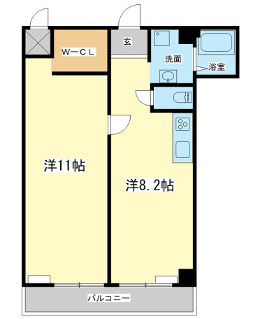 五反ビルの間取り