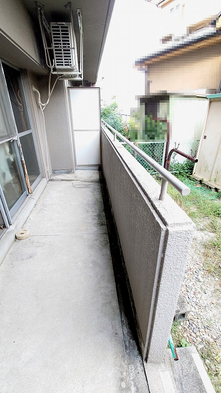 寿ゞやマンション北外山のバルコニー|バルコニー付きです