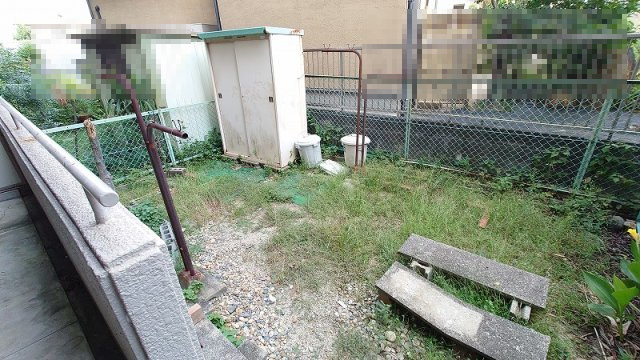 寿ゞやマンション北外山の庭|お庭でゆったりと過ごせます