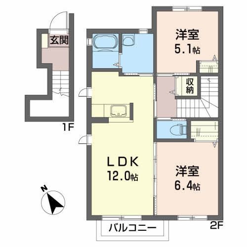 カノンの間取り
