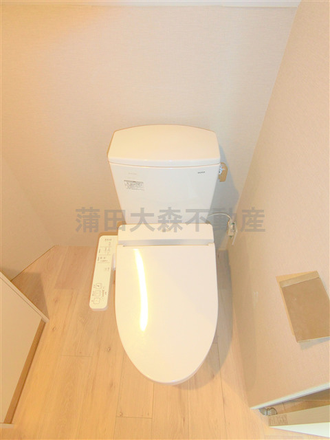 ディアマンテ糀谷のトイレ|温水洗浄暖房便座付きのトイレ