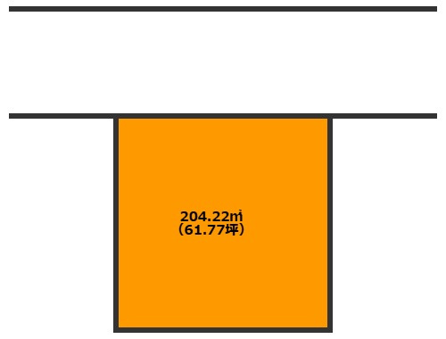 佐土原町下那珂　売地の土地図