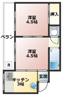 【間取り】 | タチバナ荘一戸建