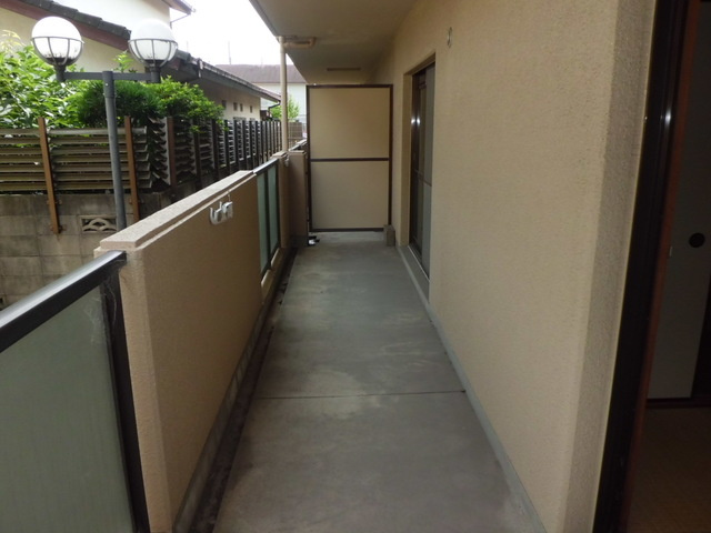 ハイム屋敷本のバルコニー