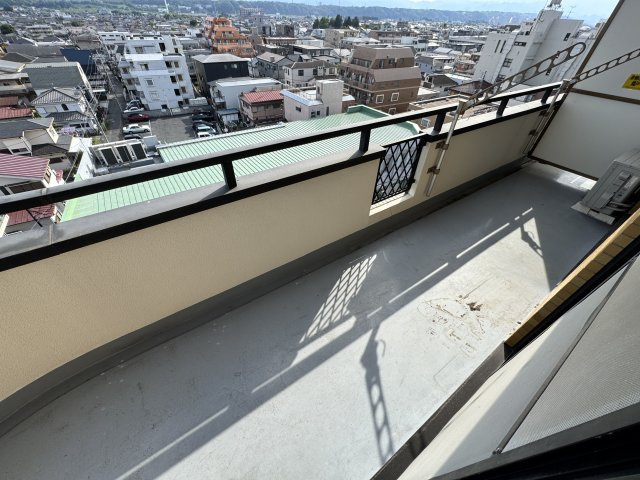 日興パレス昭島のバルコニー