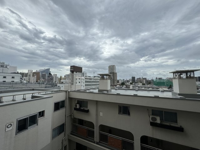 目黒台マンションAの展望|前に高い建物がなく、開放的な眺望