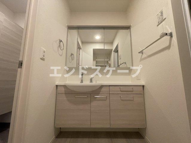 D-ROOM歌川町の洗面所|高崎、前橋、伊勢崎エリアのお部屋探しはエンドスケープまで！お客様の理想お聞かせ下さい♪
