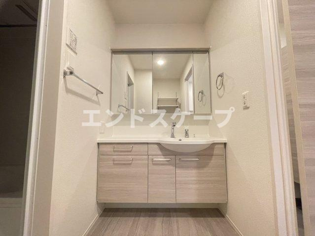 D-ROOM歌川町の洗面所|高崎、前橋、伊勢崎エリアのお部屋探しはエンドスケープまで！お客様の理想お聞かせ下さい♪