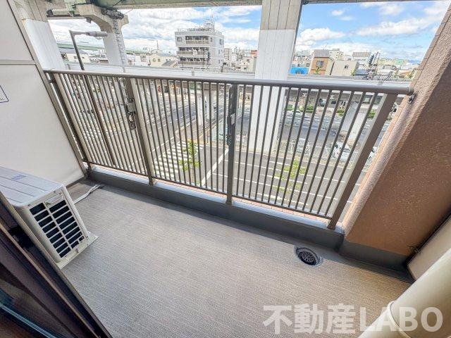 エグゼ大阪BAYのバルコニー