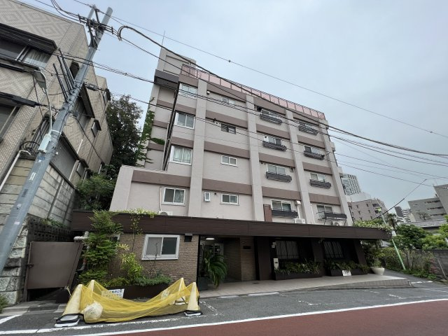 麻布第2コーポの外観|外観は落ち着いています