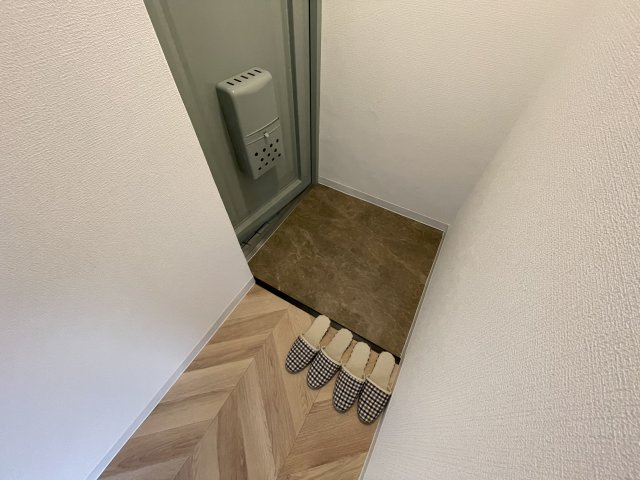 エクセレント櫛原の玄関