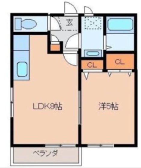 サンリバー大石【キャッシュバック対象物件】の間取り