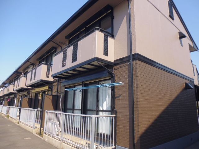 倉敷市神田２丁目のアパートの外観